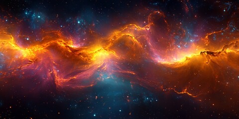 Aurora Soft auroras glowing in radiant, shifting colors. Generative AI