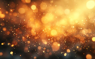 Fototapeta premium Bokeh Soft out-of-focus circles of light creating a dreamy background. Generative AI