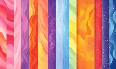 light trails forming concentric patterns in space. Generative AI