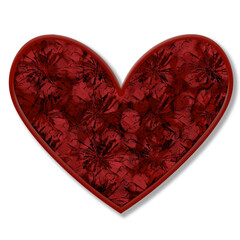 3D Heart  Valentine's Day Transparent Asset