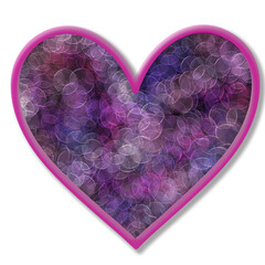 3D Heart  Valentine's Day Transparent Asset