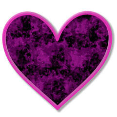 3D Heart  Valentine's Day Transparent Asset