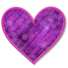 3D Heart  Valentine's Day Transparent Asset