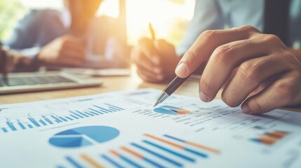 Collaborative Team Focus on Creative Tools in Office Setting