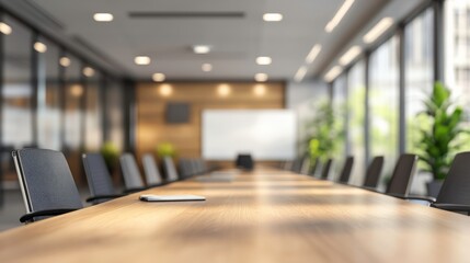 Fototapeta premium Modern Office with Bright Lighting and Diverse Ideas