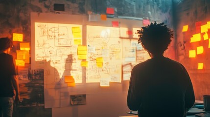 Team Planning Session with Whiteboard Collaboration