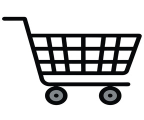 Shopping Cart Icon Vector Graphic EPS