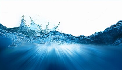 active blue water bursts create a dynamic scene infusing energy into visuals and designs fascinating audiences with