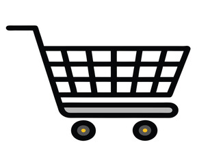 Shopping Cart Icon for Website Design