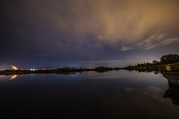 the Pregolya river in the city of Konigsberg