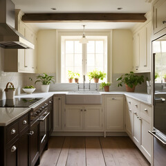 modern kitchen interior