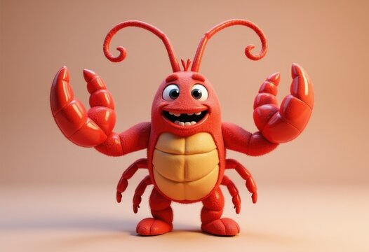 The Lobsterific Adventures of Shelldon the 3D Character