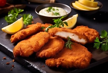 chicken wings with sauce 