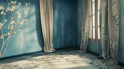 Photoshoot Backdrop Digital Backdrop | Fine Art Curtain  Wall Textures for Studio Photography | Elegant Photoshoot Background and Overlay Design