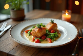 A Culinary Masterpiece Captured in a Timeless Frame