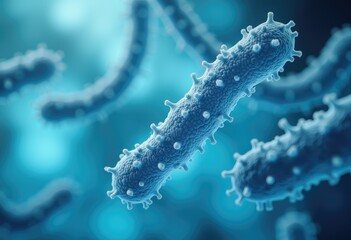 Fototapeta premium Harnessing the Power of Bacteria for Biotechnological and Pharmaceutical Advancements