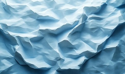 Obraz premium Light blue low poly textured background, Generative AI