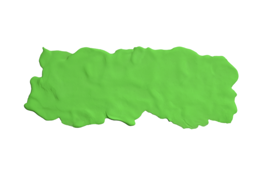 PNG Green plasticine handmade texture frame isolated on transparent background