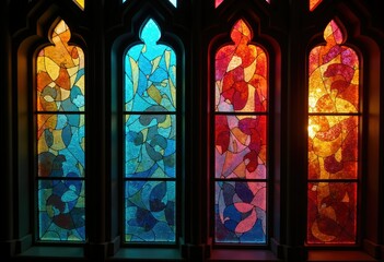 A Symphony of Color in Stained Glass Windows