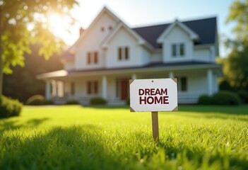 The Alluring Promise of a Dream Home Sign