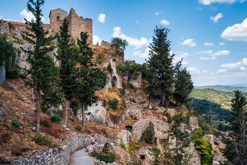 Pathway to the Palace of the Despots, Mystras