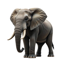 Obraz premium Majestic African Elephant Wildlife Mammal Animal Portrait Nature Safari Wild Animal Endangered