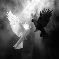 Bird in flight
