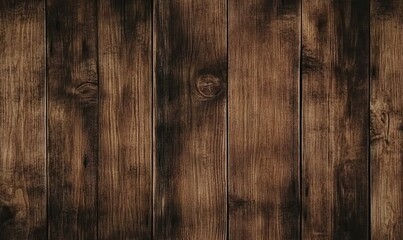 Dark brown wooden background with a rough texture, a dark wood surface with old wooden planks, a wood grain pattern, a dark wood banner template design