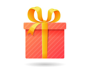 Gift Box Icon Illustration