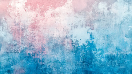Obraz premium Soft blue and pink abstract texture creating a dreamy backdrop