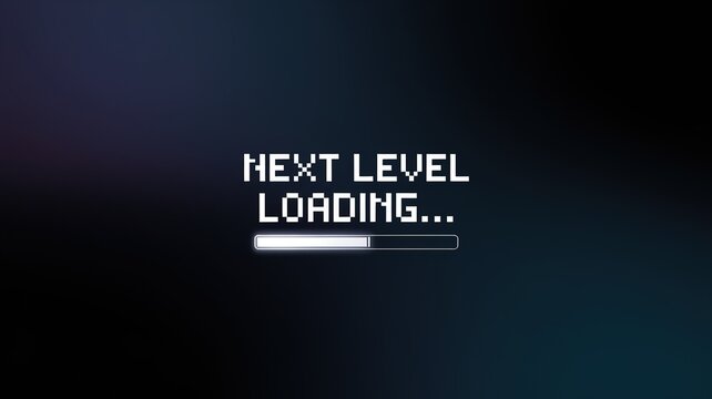 Next Level Loading... - Motivational Wallpaper 4K