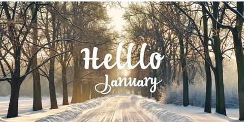 Hello January, A Month of Renewal and Possibilities