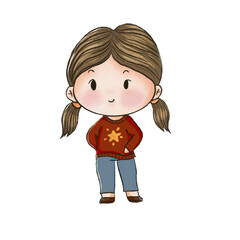 Obraz premium Little Girl 