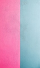 Fototapeta premium Split image featuring vibrant pink and soft blue textures.