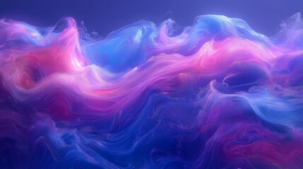 Obraz premium Abstract Bright Colored Liquid Background. 3D