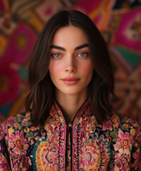 Khanty female portrait