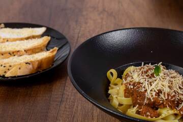 variety of pastas
