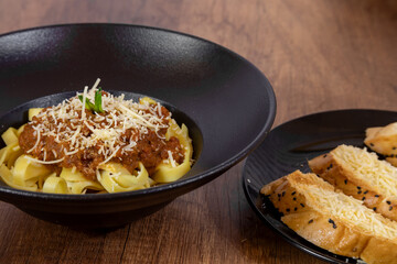 variety of pastas