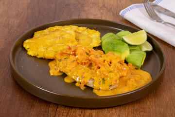 Colombian food, Fish with potato