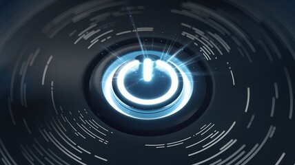 Power On - Tech Wallpaper 4K
