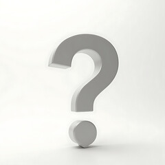 3d question mark