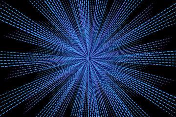 Technological spiral. Abstract background