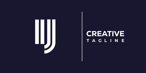 I and J logo design. IJ abstract Letters Logo Monogram. This logo design is the process of creating a visual symbol that represents a brand, company, or individual.