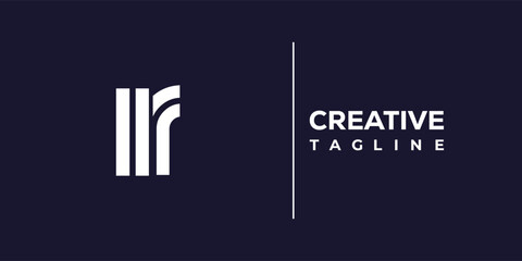 I and R logo design. IR abstract Letters Logo Monogram. This logo design is the process of creating a visual symbol that represents a brand, company, or individual.