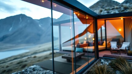 Obraz premium house in the mountains