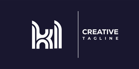 K and L logo design. KL abstract Letters Logo Monogram. This logo design is the process of creating a visual symbol that represents a brand, company, or individual.
