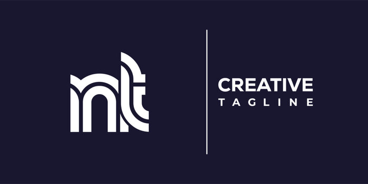 N and T logo design. NT abstract Letters Logo Monogram. This logo design is the process of creating a visual symbol that represents a brand, company, or individual.
