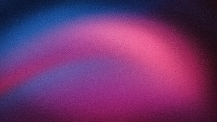 Vivid abstract gradient with smooth transitions of blue, pink, and purple hues, accented by a grainy texture, perfect for 4K wallpapers and digital art