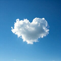 heart shaped cloud