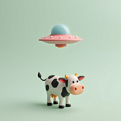 cow ufo abduction
